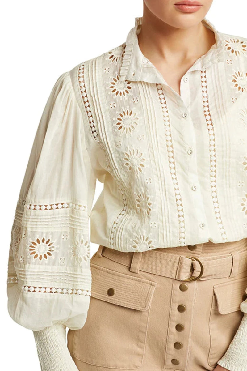 Summer Loving Blouse - Ivory