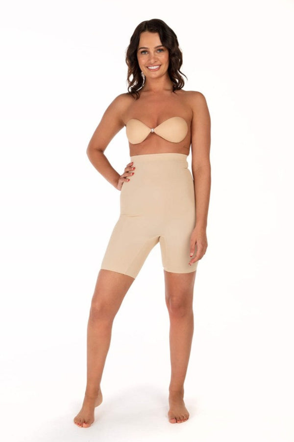 Skinny Shorts Shapewear - Nude