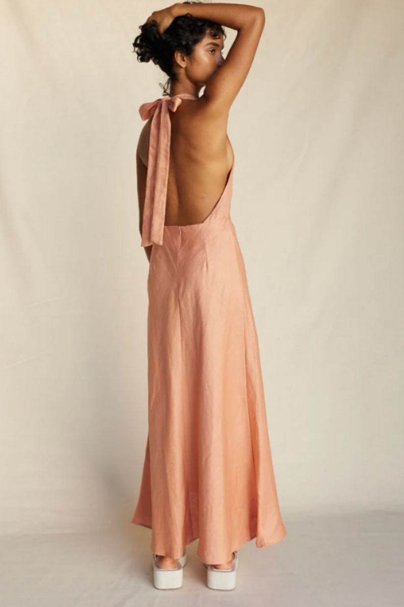 Zaina Maxi Dress - Apricot