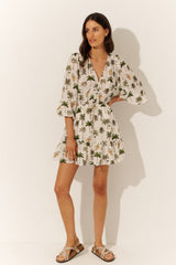 Helena Mini Dress - Solana Print