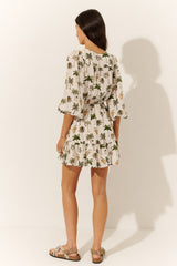 Helena Mini Dress - Solana Print