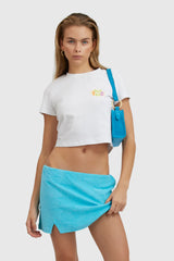 Paloma Micro Tee - Ivory