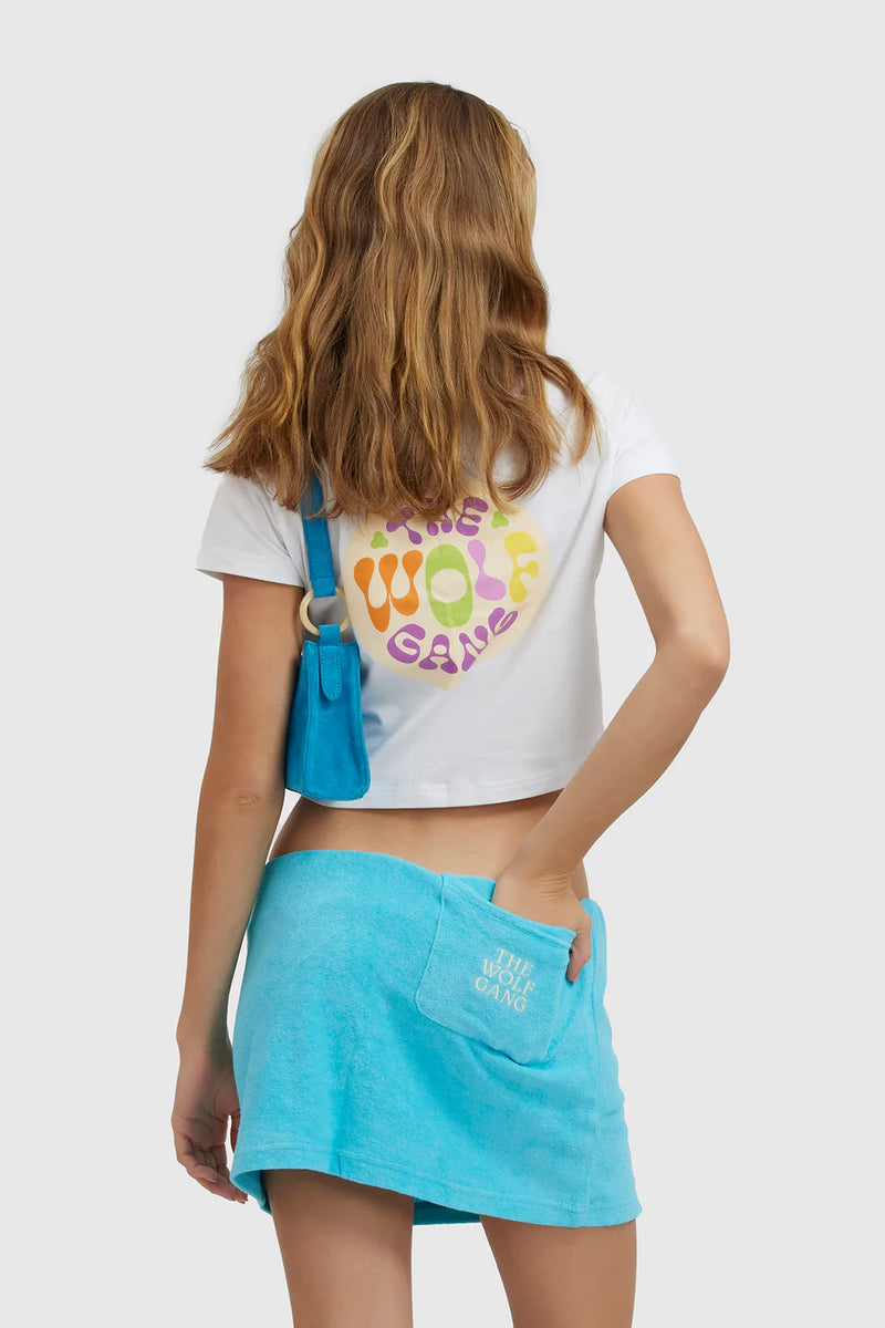 Paloma Micro Tee - Ivory