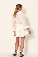 Rafaella Mini Dress - Palmera White